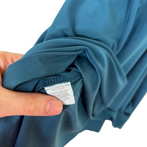 Express Spaghetti Strap Teal Tank Top Women's XS Buttery Soft - Picture 4 of 5